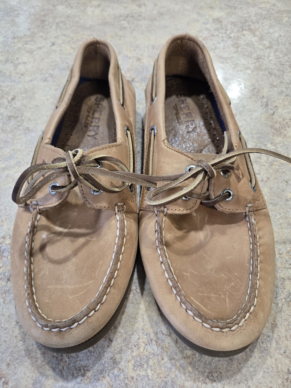 Sperry Top-Sider Boat Shoes Men’s Size 8.5 NWOT Box Classic Leather Deck Shoes